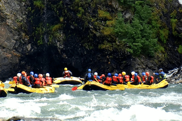 The classic rafting trip on the Sjoas River